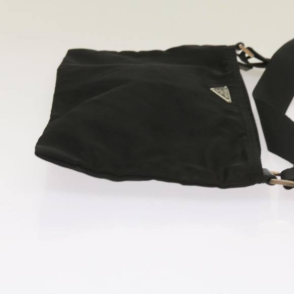 PRADA Shoulder Bag Nylon Black Auth am5780 - Picture 3 of 16